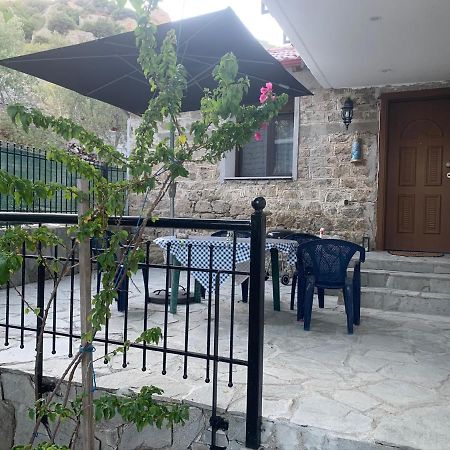 Stone house under a rock Kukos Lägenhet Sykia Chalkidikis Exteriör bild